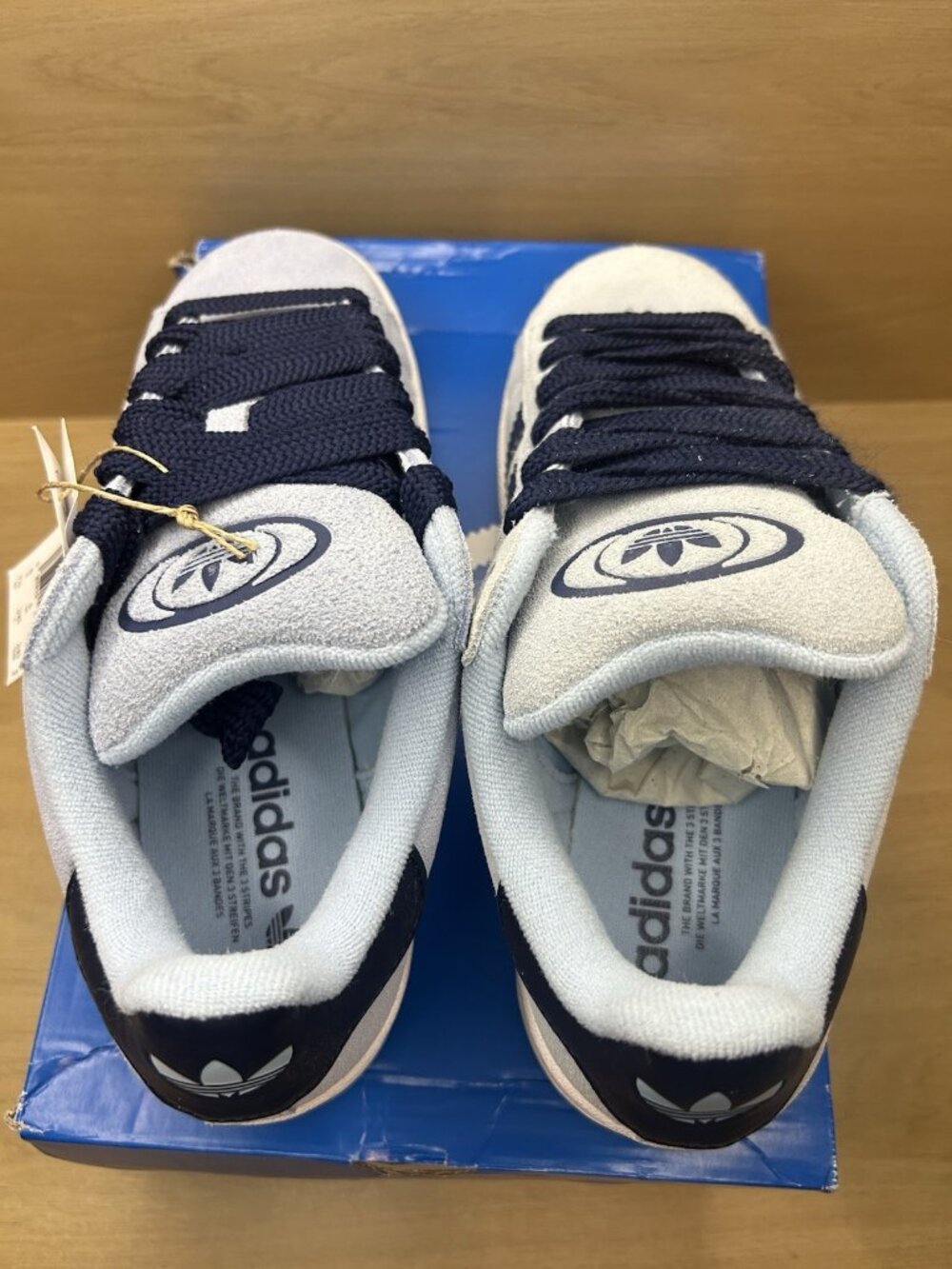 adidas Campus 00s Clear Sky Gum WMNS JH7277 Size 7.5 NEW (Right Was Display) - Picture 8 of 10